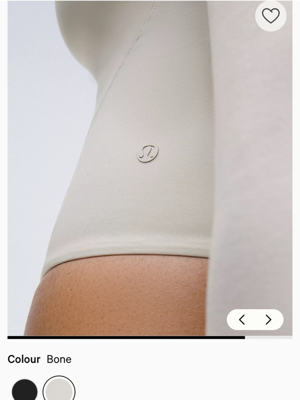 lululemon athletica Bone Long-Sleeve Square-Neck Bodysuit - Picture 3 of 4